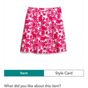 Margaret M Floral Knee Length Skirt
